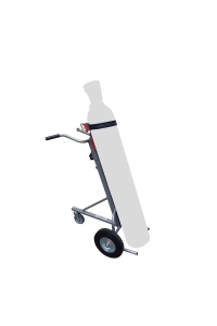 Bottle-trolley with power lifting system